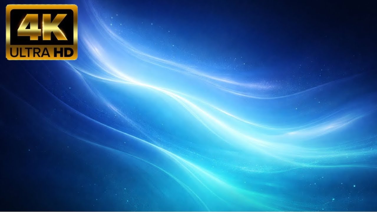 Ocean Glow Abstract Background for Relaxing Mood | 1 Hour