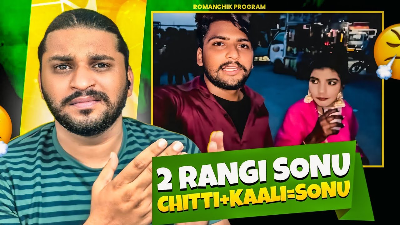 Sonu kaur Di Makeup Look Chitti+kaali=Sonu 