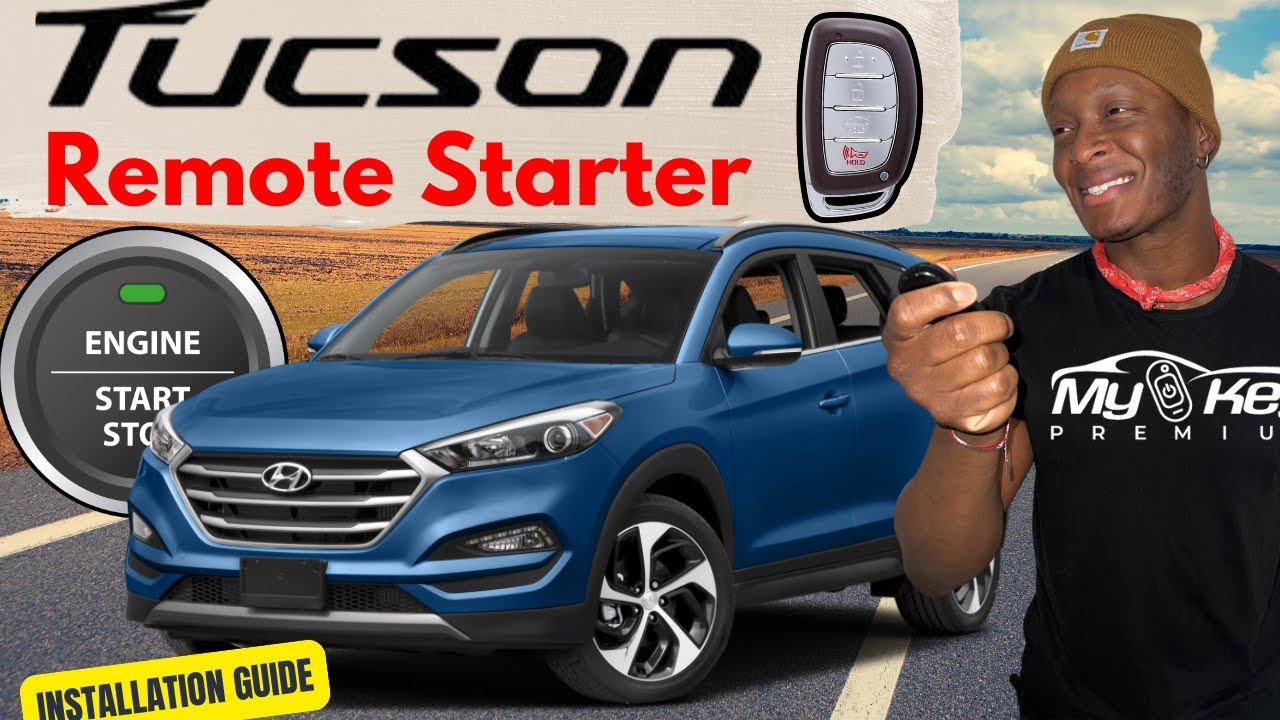 Дистанционный запуск двигателя Hyundai Tucson 2016-2020 | Как установить | Mykey Premium