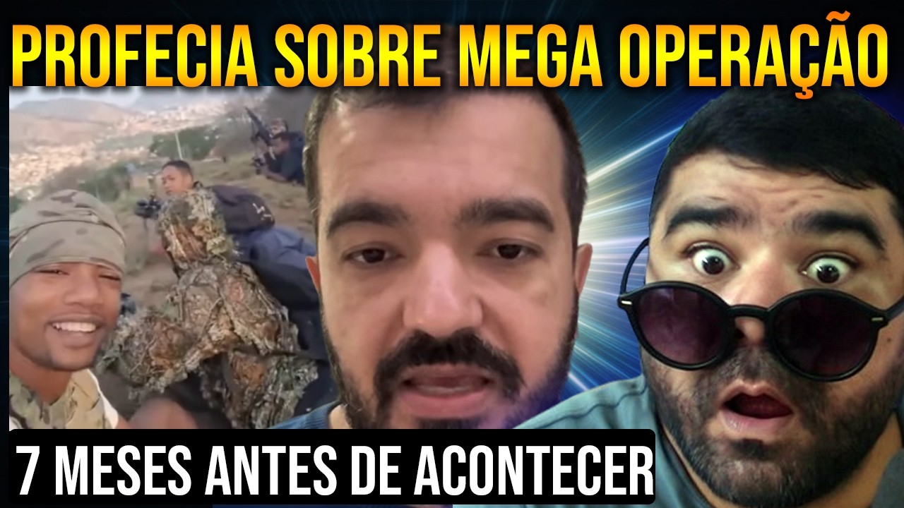 Bispo Alex Cordeiro PROFETIZOU EM MAR&Ccedil;O a mega opera&ccedil;&atilde;o no RJ