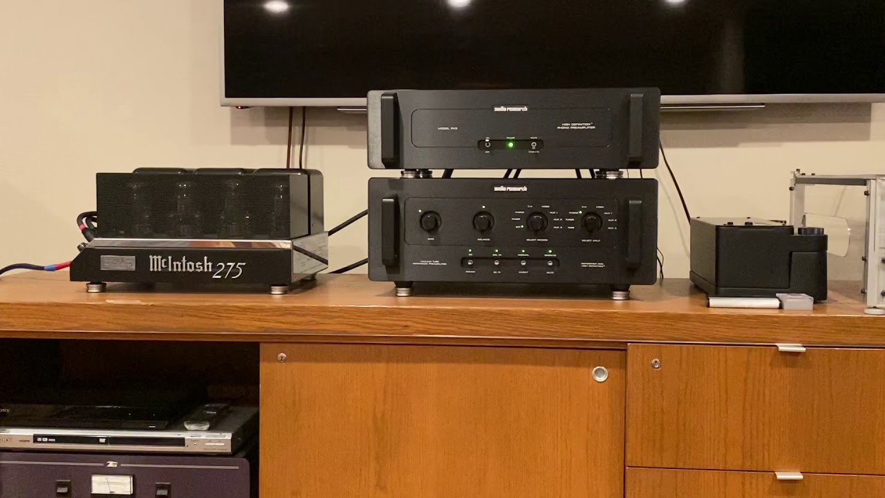 McIntosh 275 AMP. / Audio Research Reference One PreAmp./ Tannoy Red 12