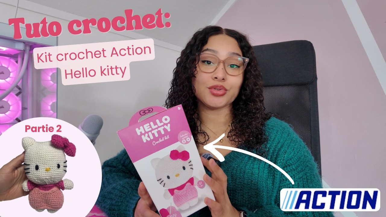 Tuto crochet: Hello Kitty - Partie 2