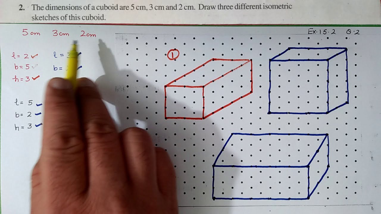 Q.2 Ex.13.2 Chapter:13 Visualising Solid Shapes | New Ncert Maths Class 7 | Cbse