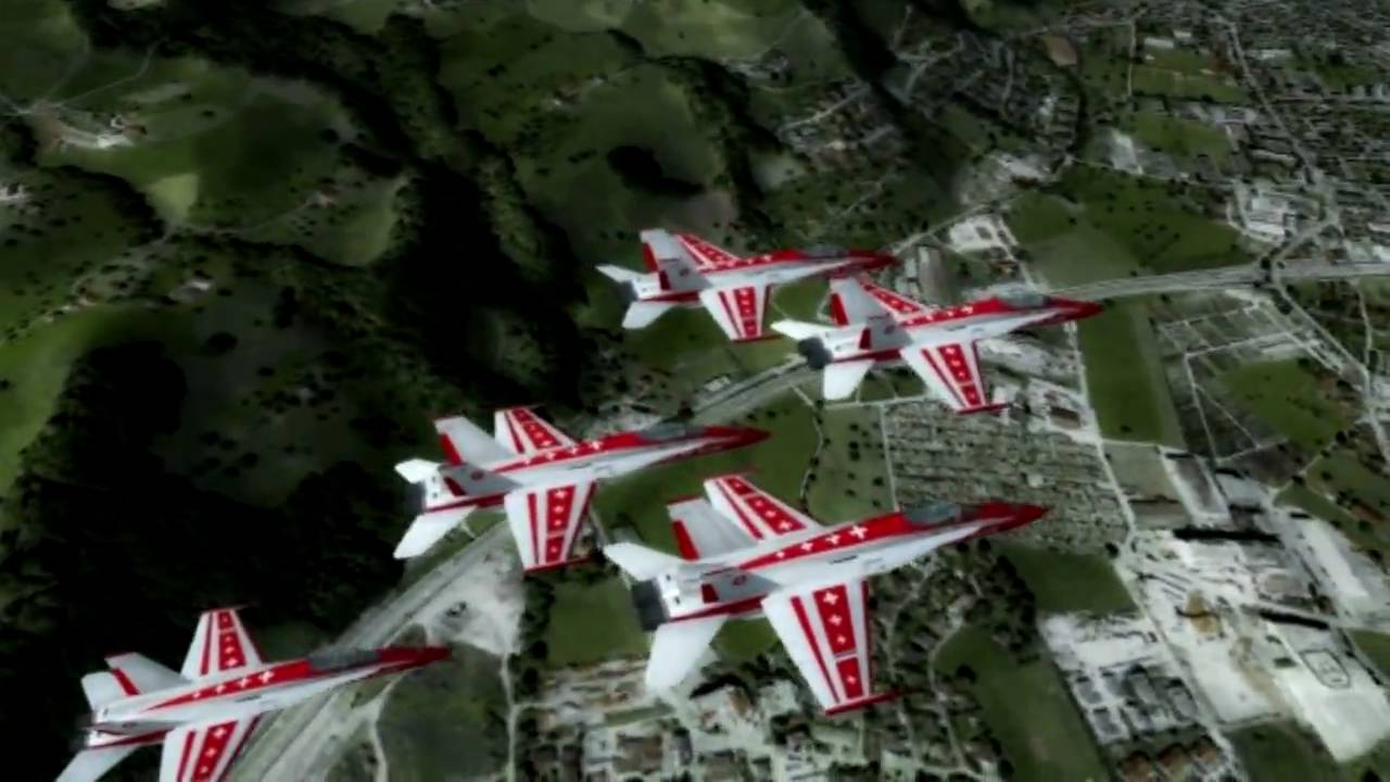 Swiss Jet Team Formation Flight - Session 3 HD