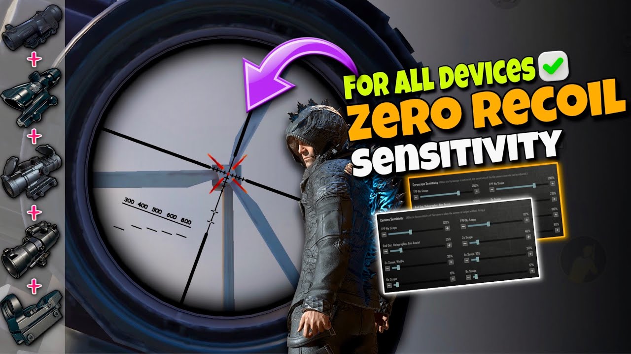2024 World Best Sensitivity Settings 🔥 For All Mobile Non Gyro And Gyroscope ✅ | PUBG/BGMI