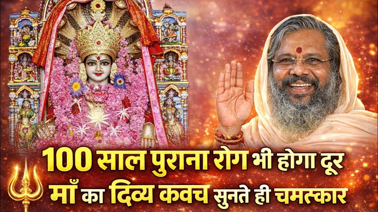 100 साल पुराना रोग भी होगा दूर | माँ का दिव्य कवच सुनते ही चमत्कार | Mata Kavach
