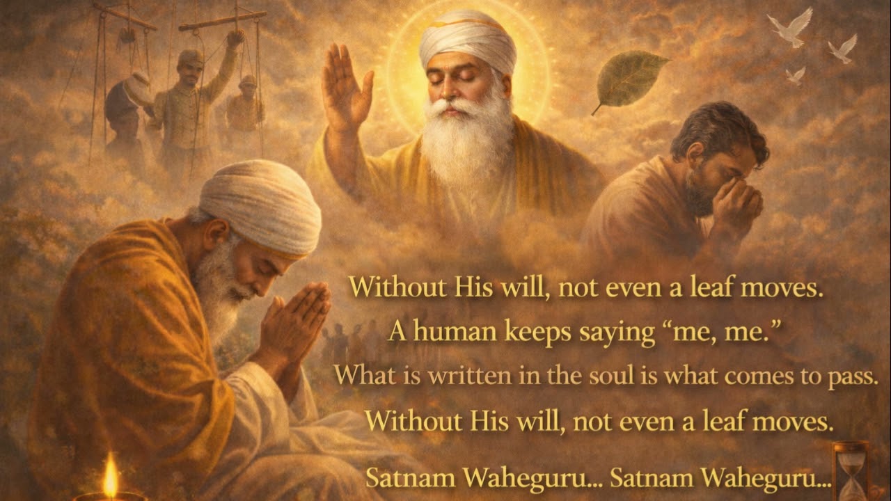 Without His Will Not Even a Leaf Moves | Satnam Waheguru Simran | Sikh Devotional Bhajan