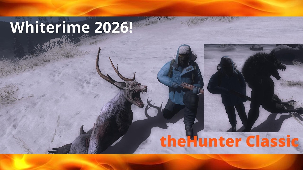 Huge Werewolf and Mythical Wendigo! | theHunter Classic