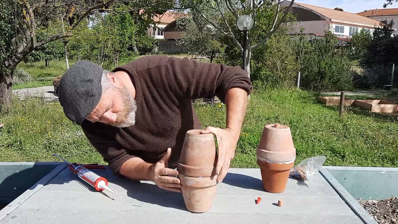 Come risparmiare acqua costruendo un'olla - Orto in Condotta di Livorno