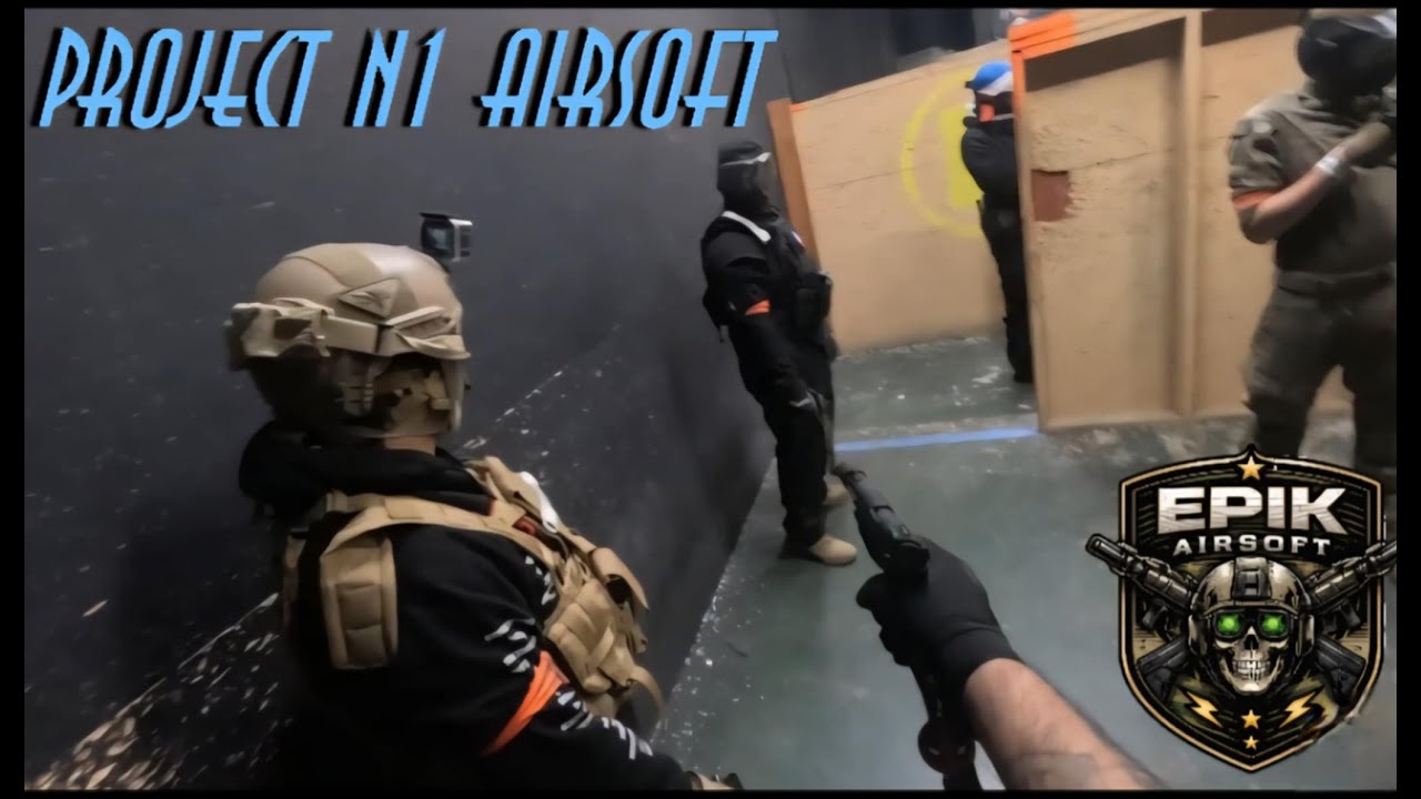 EpikAirsoft: Project N1 Airsoft Field- Pablos First TIme!