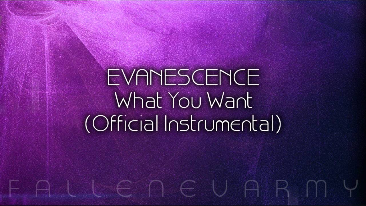 * Evanescence - What You Want (Official Instrumetal)