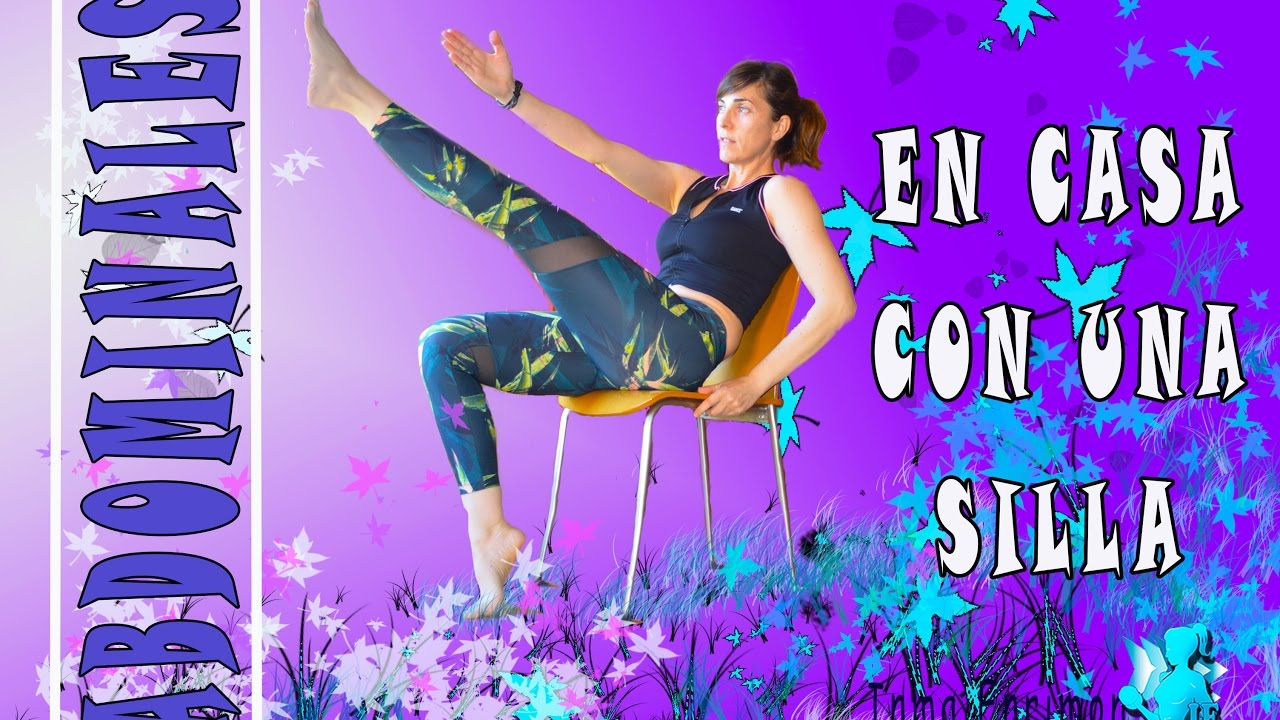Abdominales con silla|Recomendados para hacer aunque tengas problemas cervicales.
