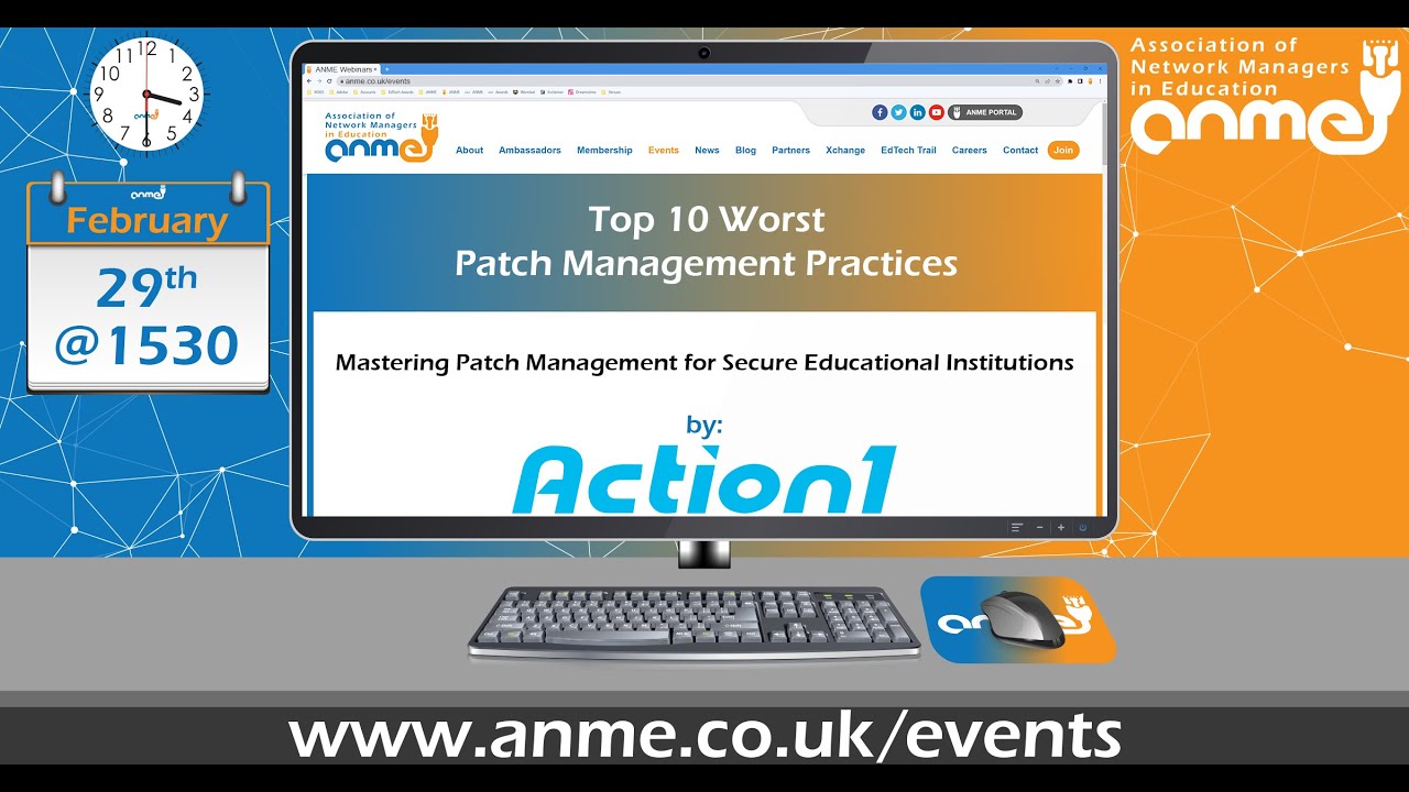 ANME Webinar - Top 10 Worst Patch Management Practices with Action1