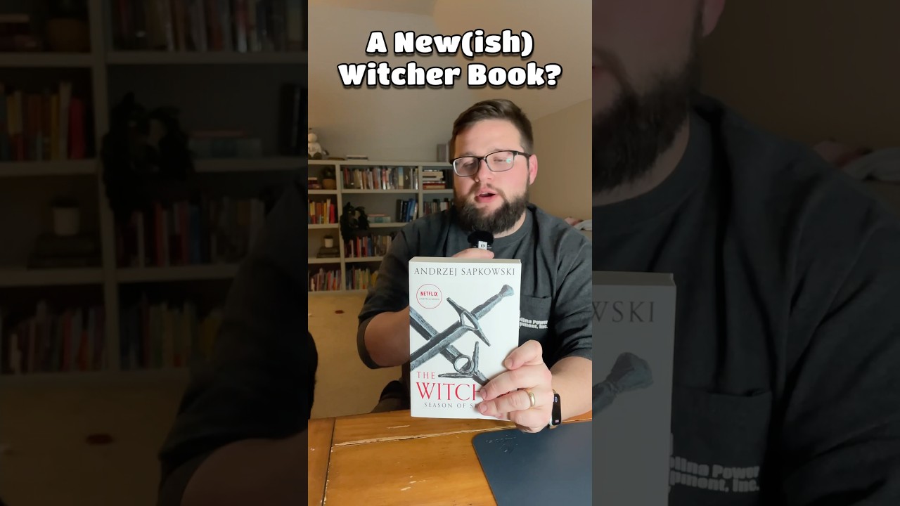 I didn&rsquo;t know Season of Storms existed. #booktuber #books #thewitcher #reading #bookreviews