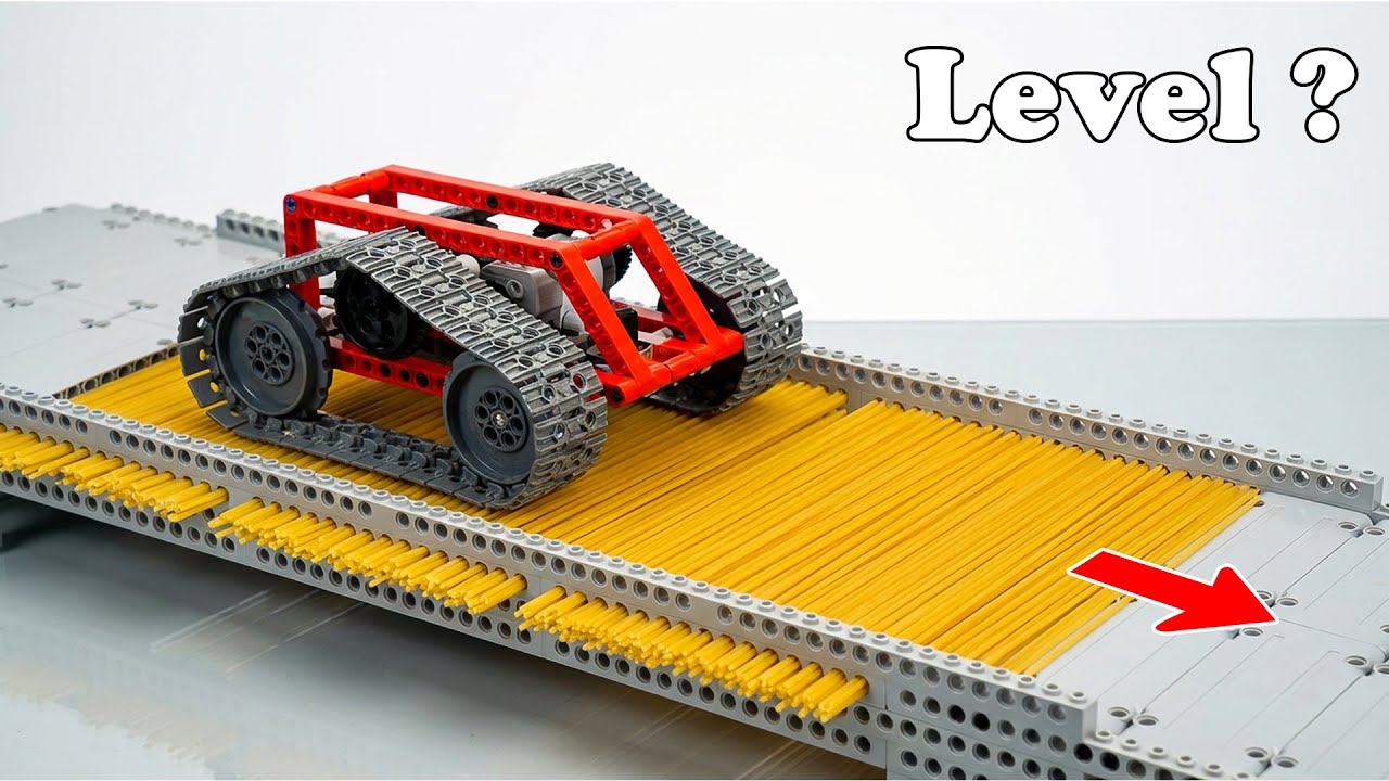5 LEGO Tracked Vehicles vs Rolling Obstacles: Who Survive? | Smart Lego