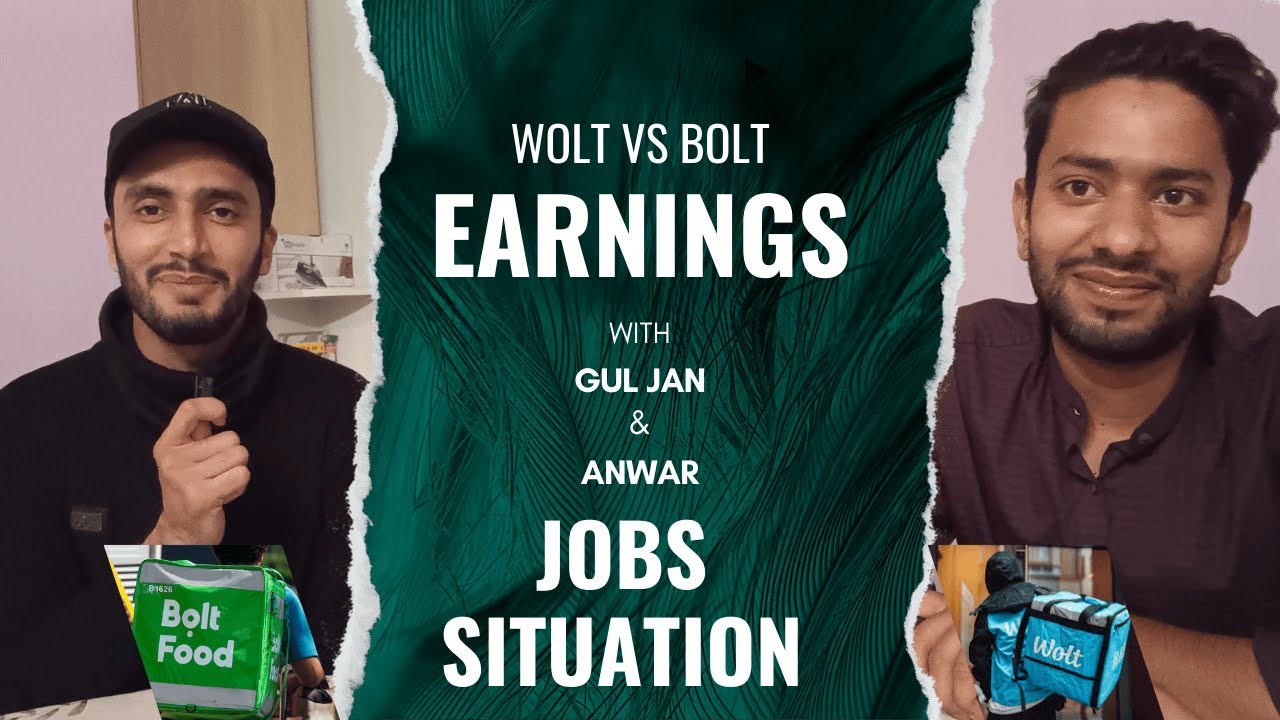 BOLT VS WOLT | Difference in Earnings | Current Situation Of Jobs | Work Opportunities For New Comer