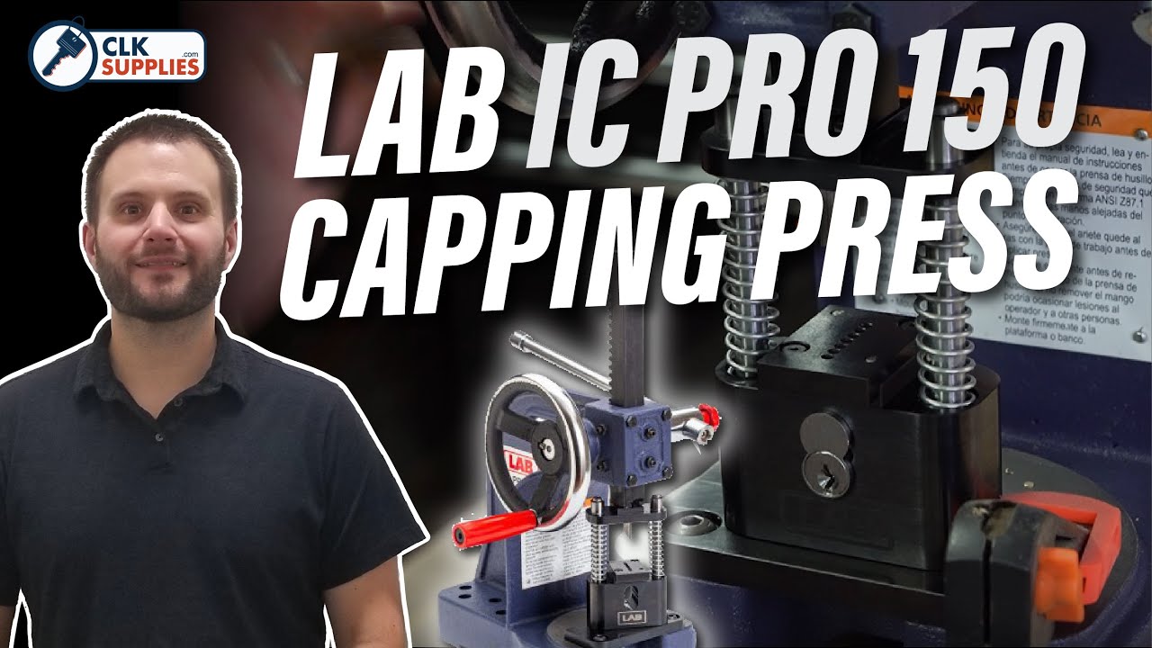 IC Core Capping Press | LAB IC PRO 150 -Locksmith Tool Review