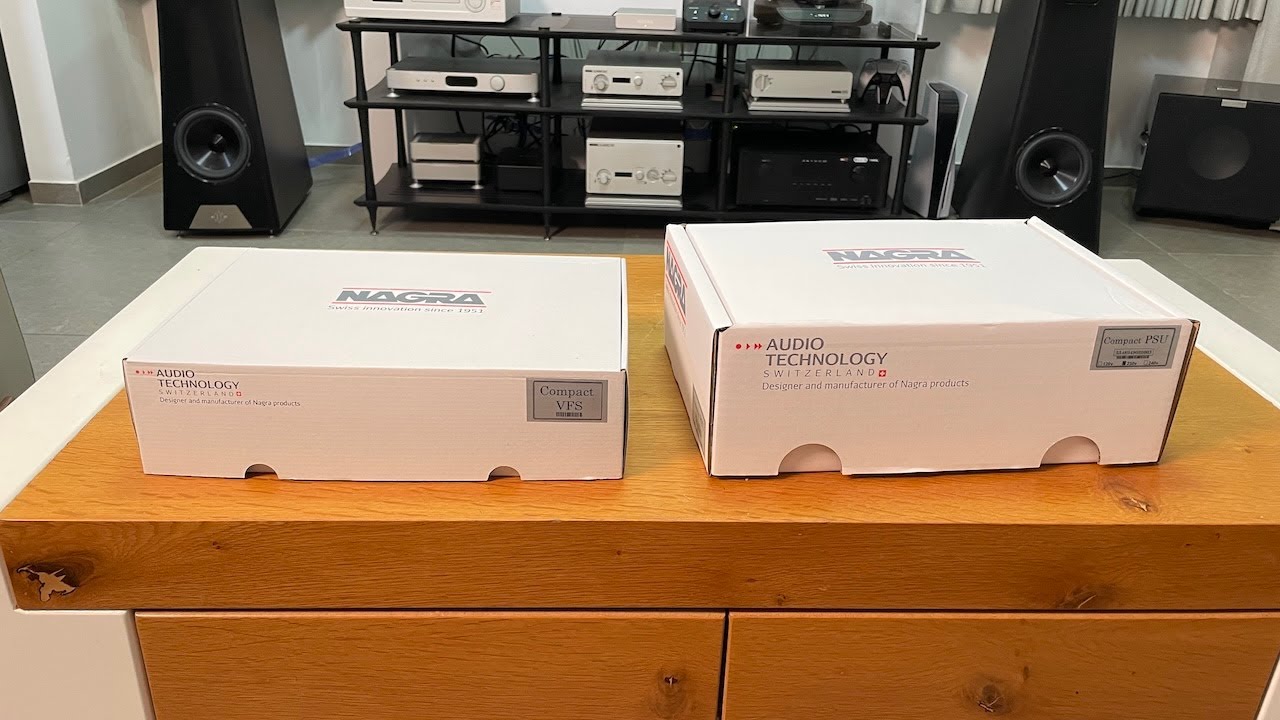 Nagra Compact PSU & VFS Unboxing
