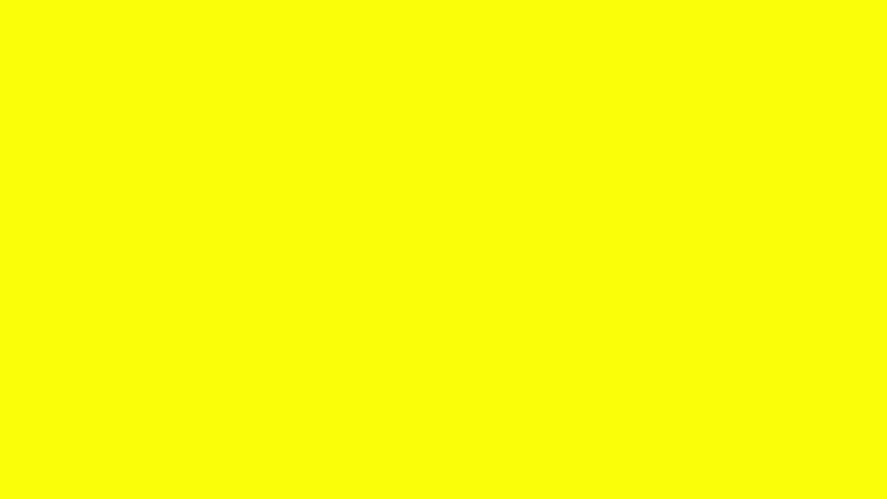 10 minutes of yellow screen
