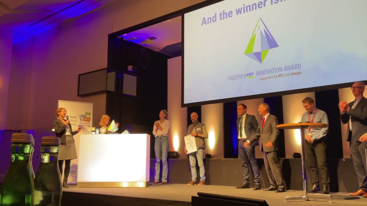 PROTON EUROPE wins the FROZEN! dti2025 Innovation Award at Anuga (Germany)