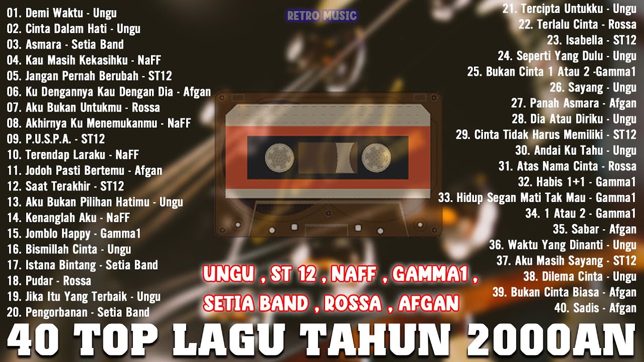 40 Top Lagu Tahun 2000an Paling Hits