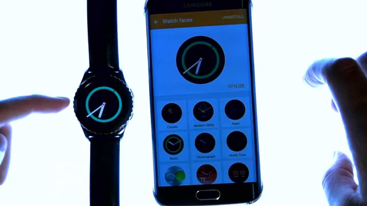 Gear S2 Review - Tutorial - How to use & Features - Close up look