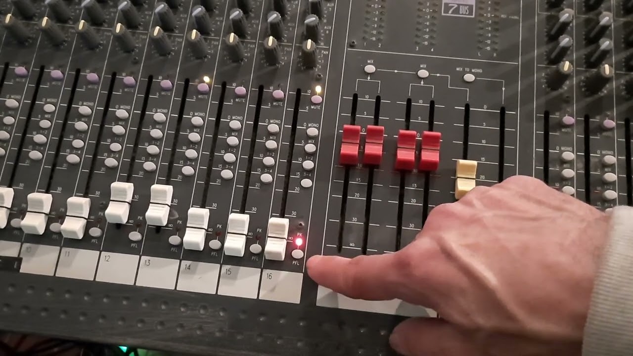 SPIRIT LX7 de soundcraft pasos basicos de uso
