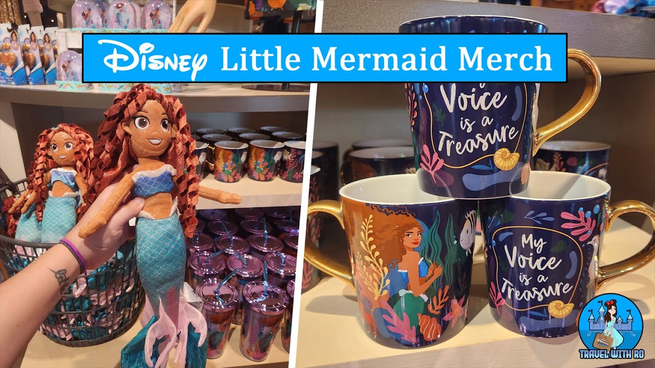 Disney's LITTLE MERMAID Merch Tour! ~ Disney Springs June 2023