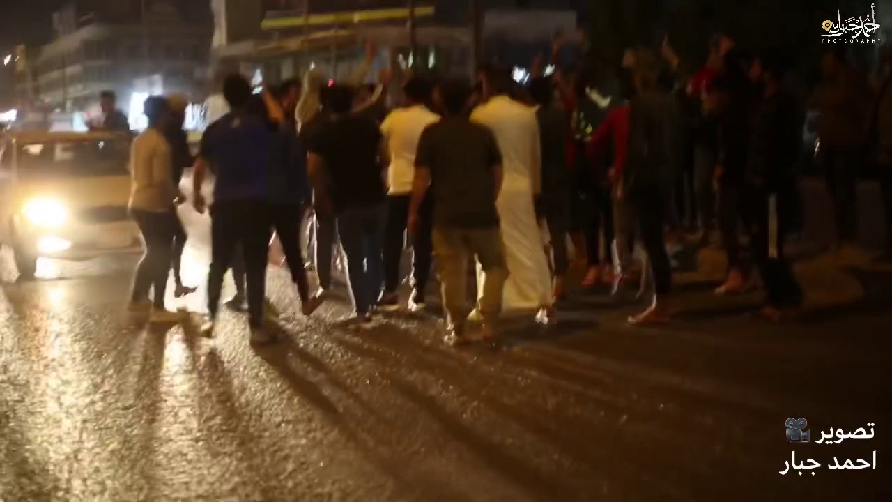 فرحة جمهور النجف واستقبال الفريق