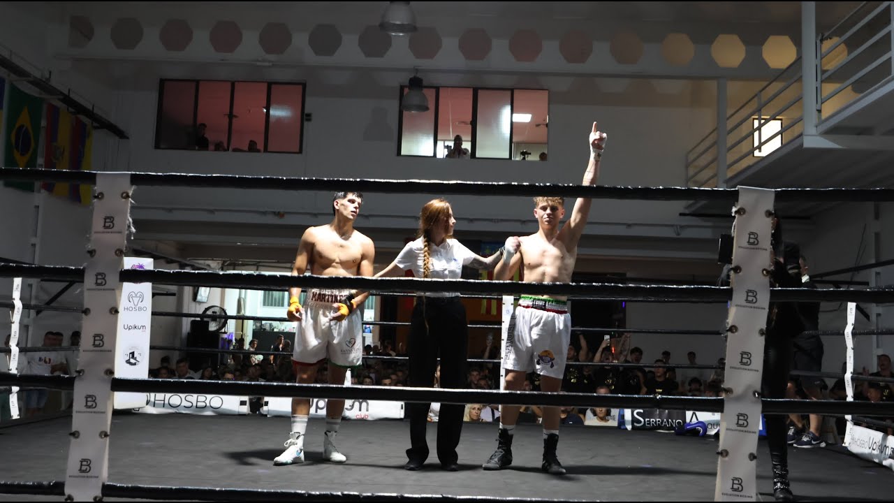 Velada Box Gym Evolution. 10.06.2023. Combate nº15:  F. Martínez Hurtado-VS-Marcos Jiménez Guirado