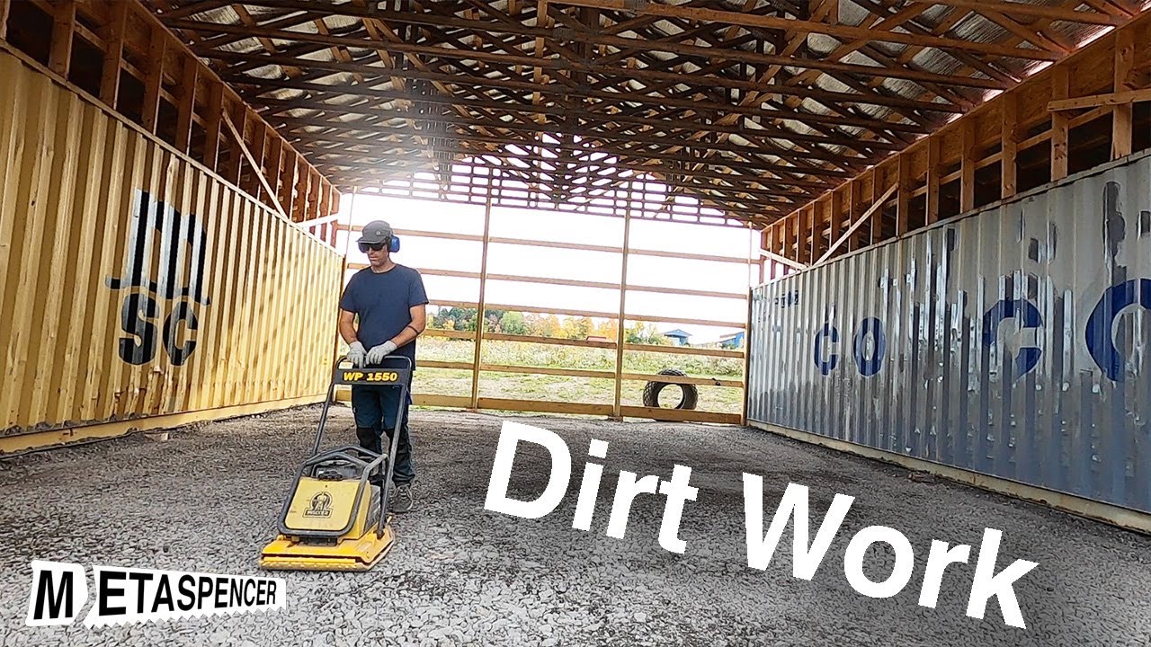 Dirt Work - Shipping Container Barn 10