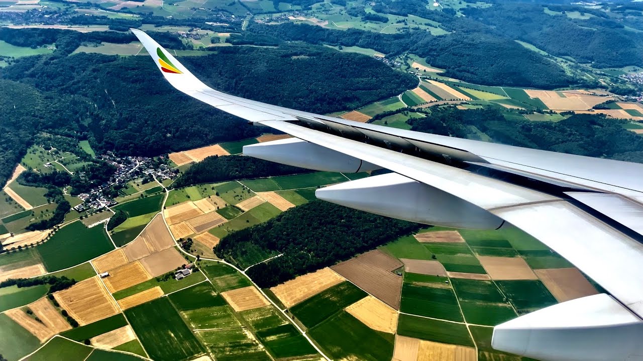 [4K] Flying Ethiopian's 5th Freedom Flight | Milan (MXP) - Zürich (ZRH) | A350-900 | ET736 | ET-AYM