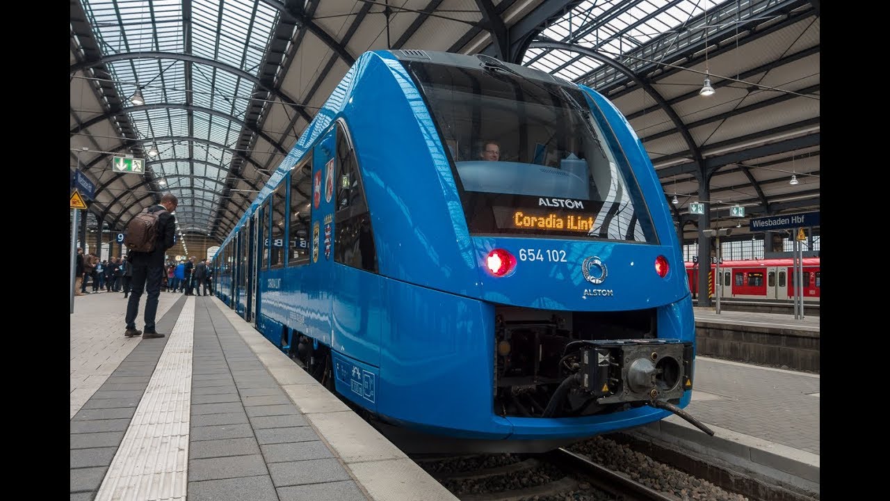 Coradia iLint: Erste Fahrt im Wasserstoff-Zug von Alstom