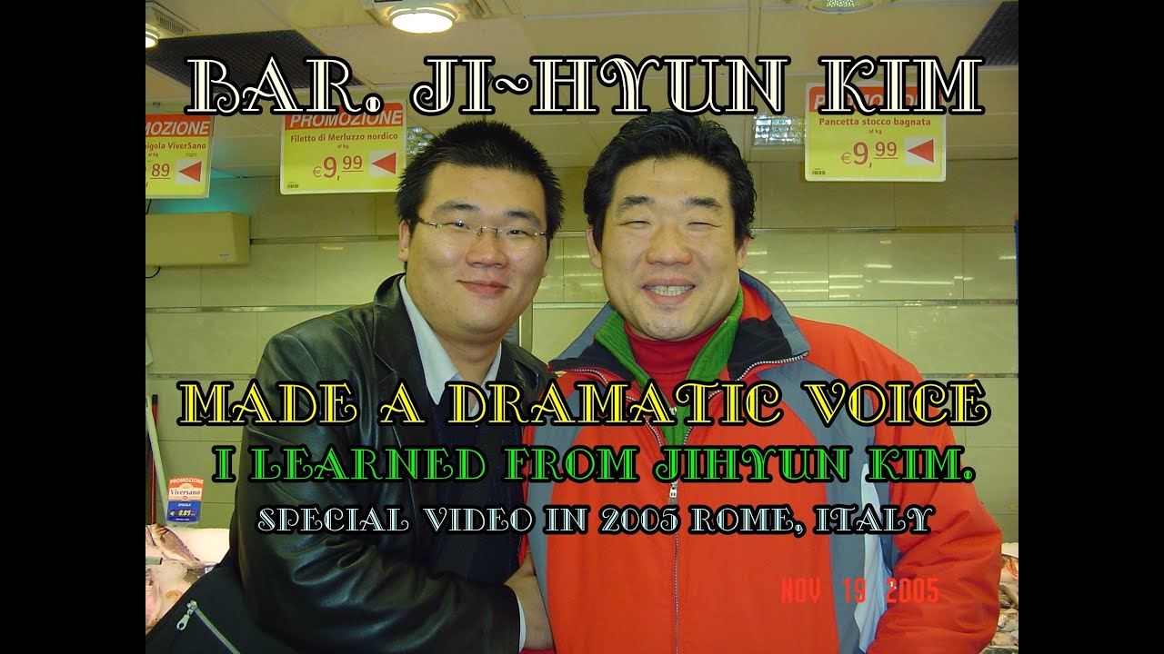 TENOR RUDY PARK - MASTER SPECIAL CLASS - FOR DRAMATIC VOICE - in Rome, Italy 2005