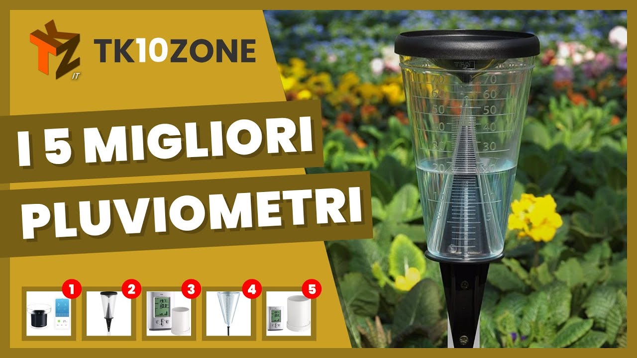 I 5 migliori pluviometri