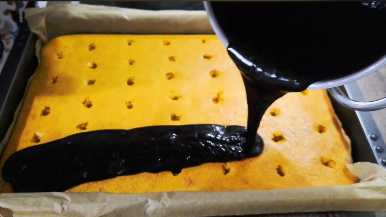 Rezepte Kuchen mit Karotten und Schokolade,10min fertig sehr einfach und lecker 