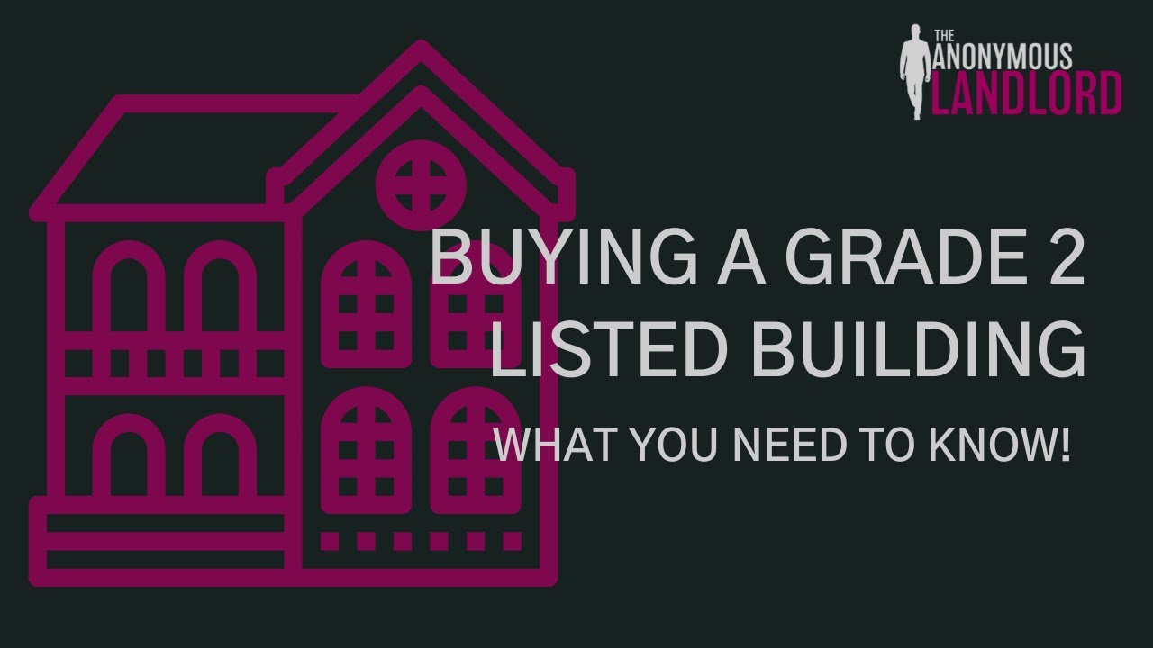 Buying a Grade 2 Listed Building - WHAT YOU NEED TO KNOW! #propertyinvesting #tomsoane