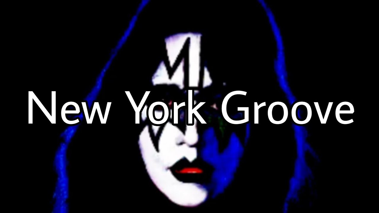ACE FREHLEY (KISS) New York Groove (Lyric Video)