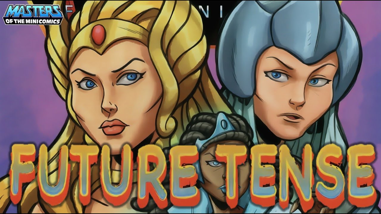 Masters of the Universe – “Future Tense” Cartoon Collection minicomic narrated like an 80s cartoon!