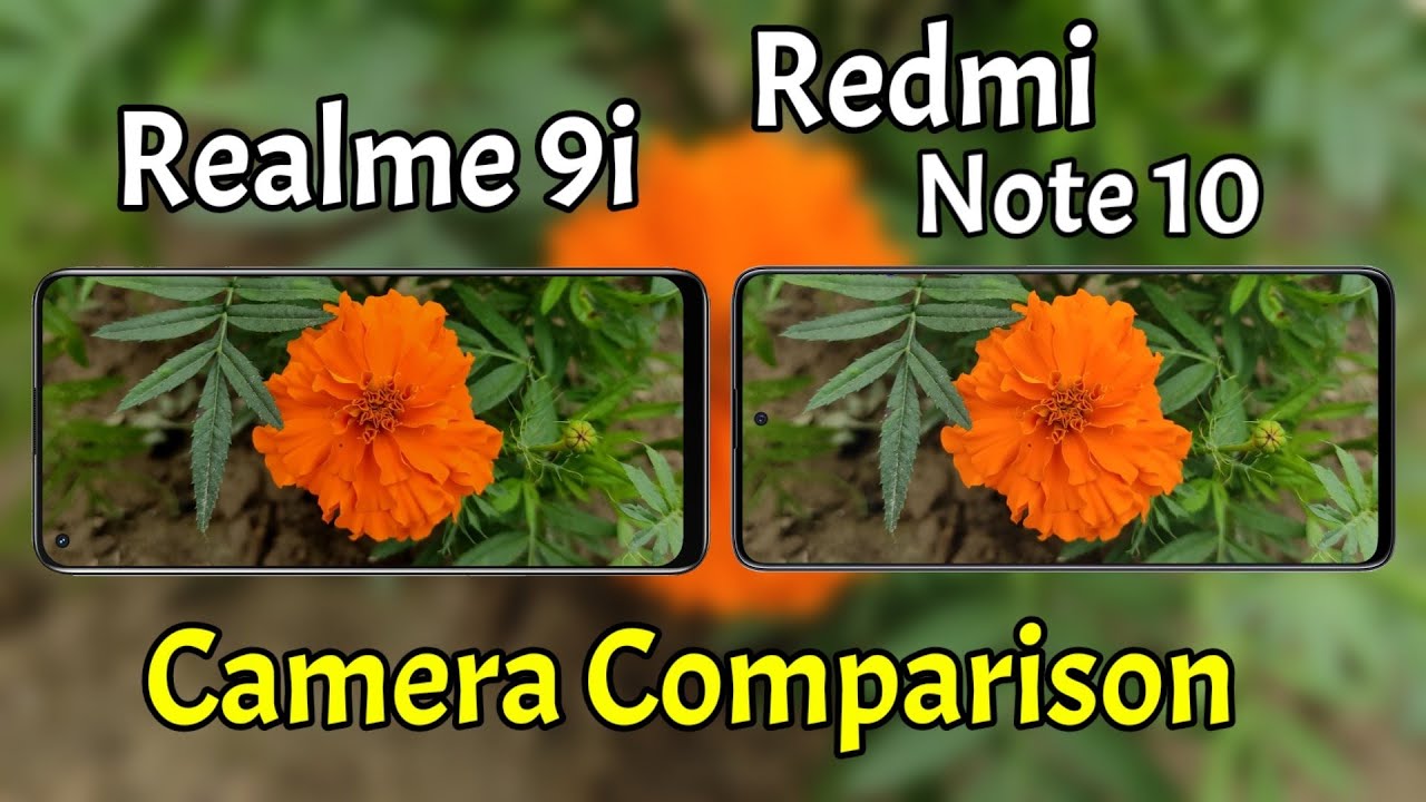 Realme 9i VS Redmi Note 10 Camera Comparison | Realme 9i Camera Review, Realme 9i Review Hindi