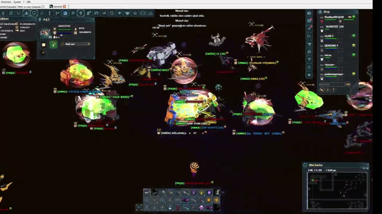Darkorbit TR2 3 Herkesin birleşmesine karşı biz .