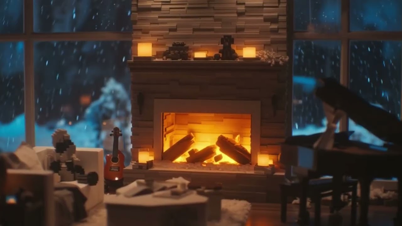 Cozy Piano Instrumental ❄️ Soft & Warm Music for Deep Sleep and Relaxation