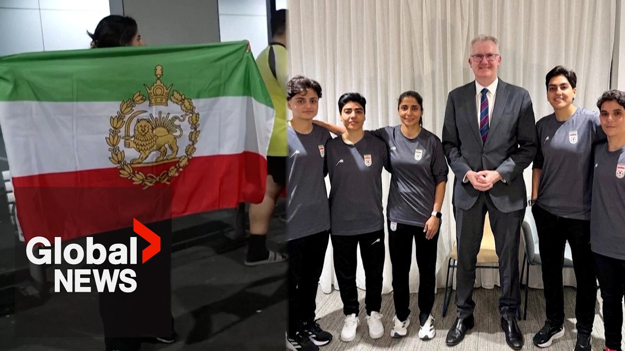Iranian women's soccer players face calls from diaspora to stay in Australia