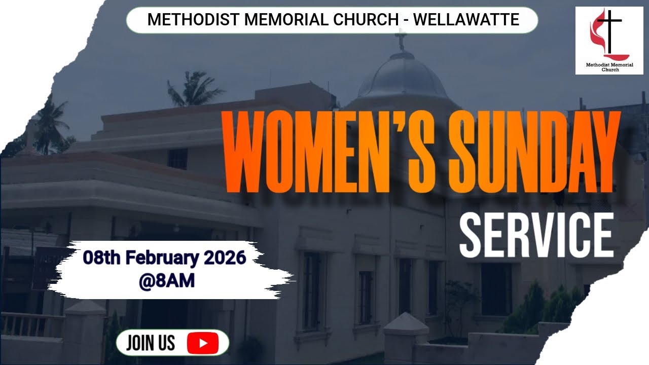 Methodist Memorial Church - Women's Sunday Service Tamil - Live @ 08.00 AM on 08-02-2026