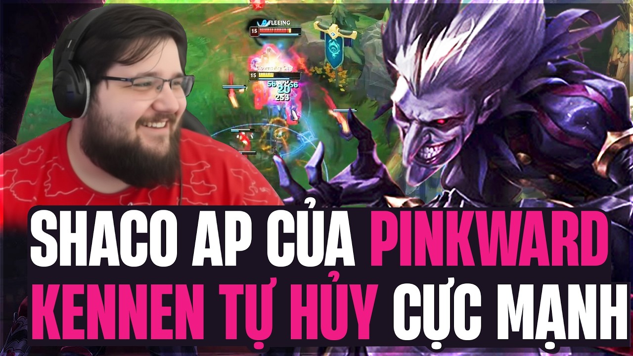 CƯỜI MỆT VỚI MÀN TỰ HỦY CỰC MẠNH CỦA KENNEN SIÊU HỔ BÁO KHI ĐỐI MẶT VỚI SHACO AP CỦA PINKWARD