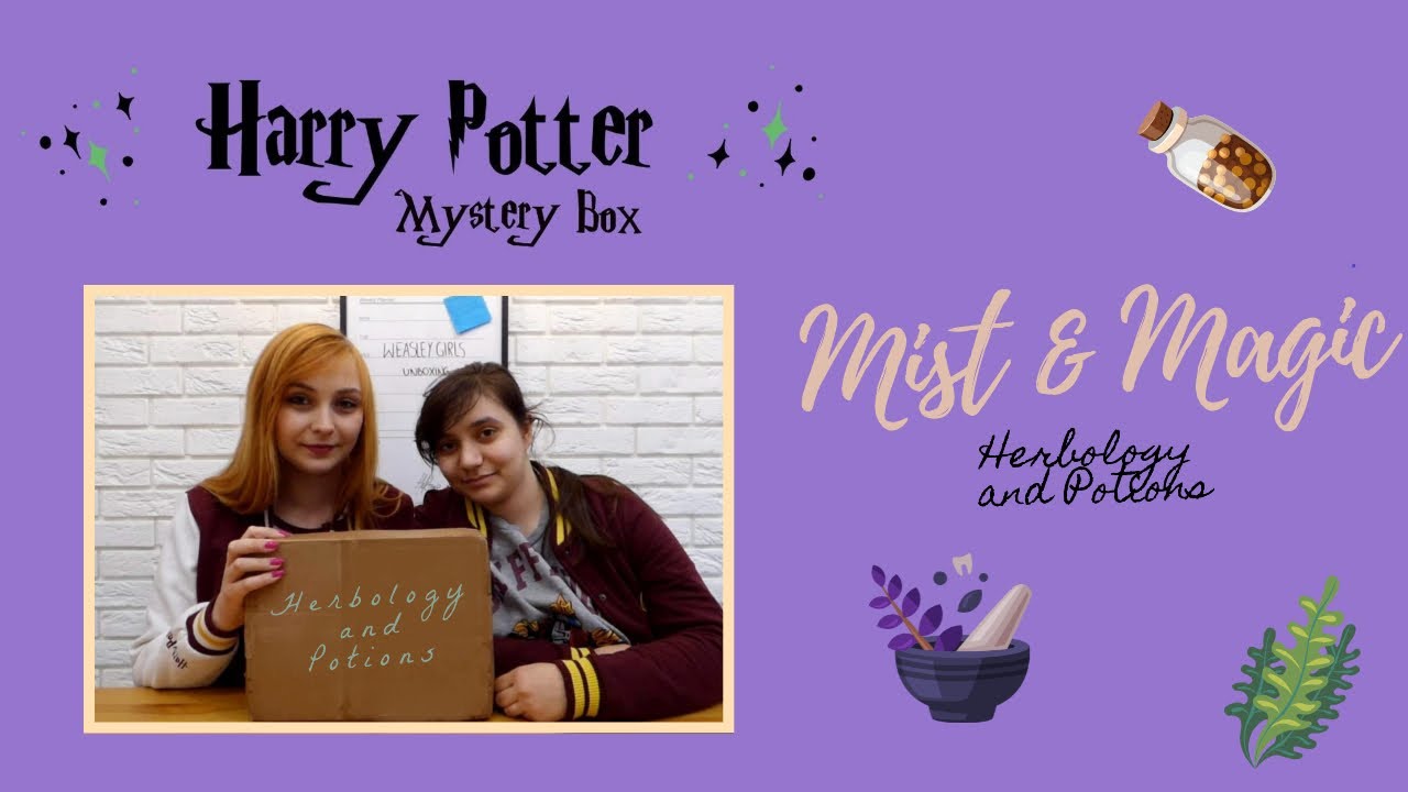 NOWY ZAGRANICZNY BOX Mist and Magic - Harry Potter Unboxing