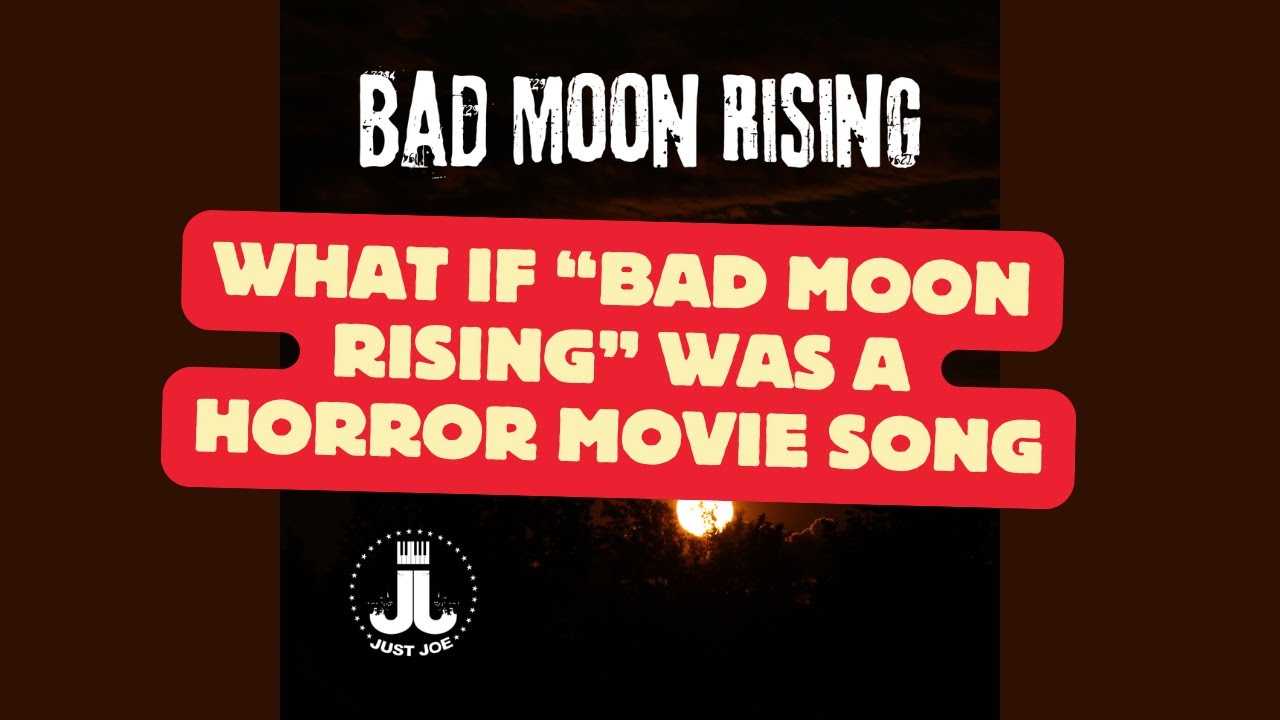Creedence Clearwater Revival - Bad Moon Rising (Minor Key)(Cover by Just Joe)