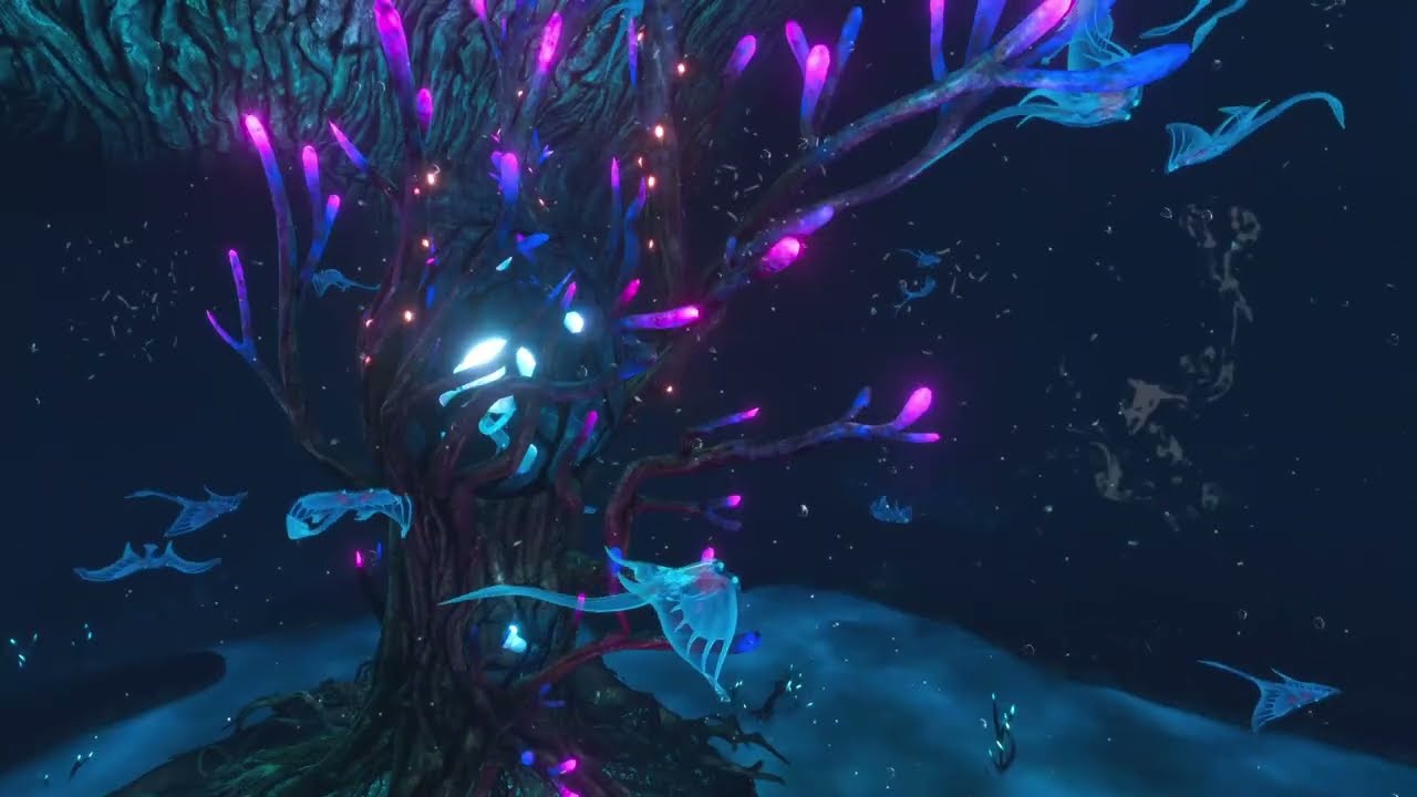 Subnautica Ambience | Calm Ocean Sounds | Sleep & Relax