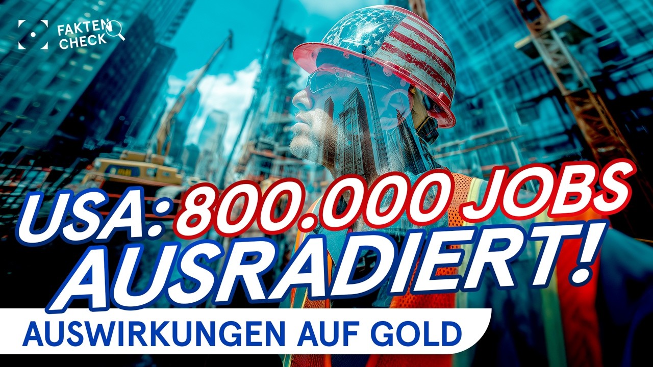 862.000 Jobs verschwunden – US-Arbeitsmarkt in Wahrheit viel schwächer? #usa