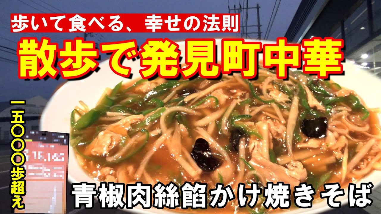 【８０００歩のご褒美】散歩で見つけた町中華が想像以上だった#町中華 #散歩 #上越お散歩ちゃんねる第９１話